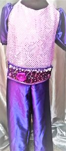 Kids Costumes to Hire - Shimmer & Shine PURPLE - CHILD - top, pants, belt